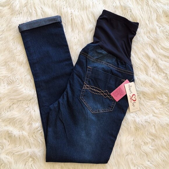 NEW Times Two Maternity Medium Wash Jegging Size Small - (4-6) - Picture 15 of 15